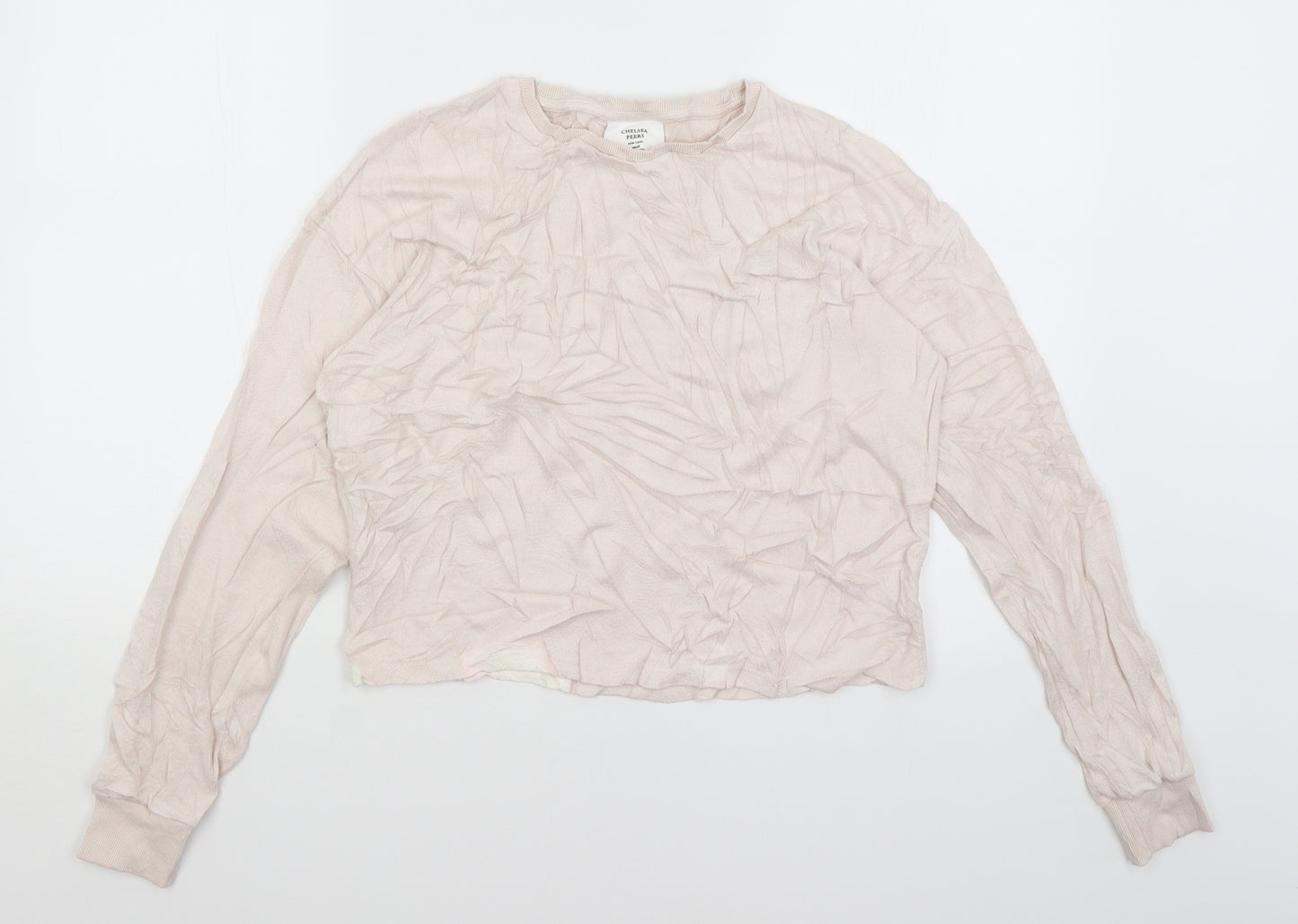 Chelsea Peers Womens Pink   Pullover Jumper Size S