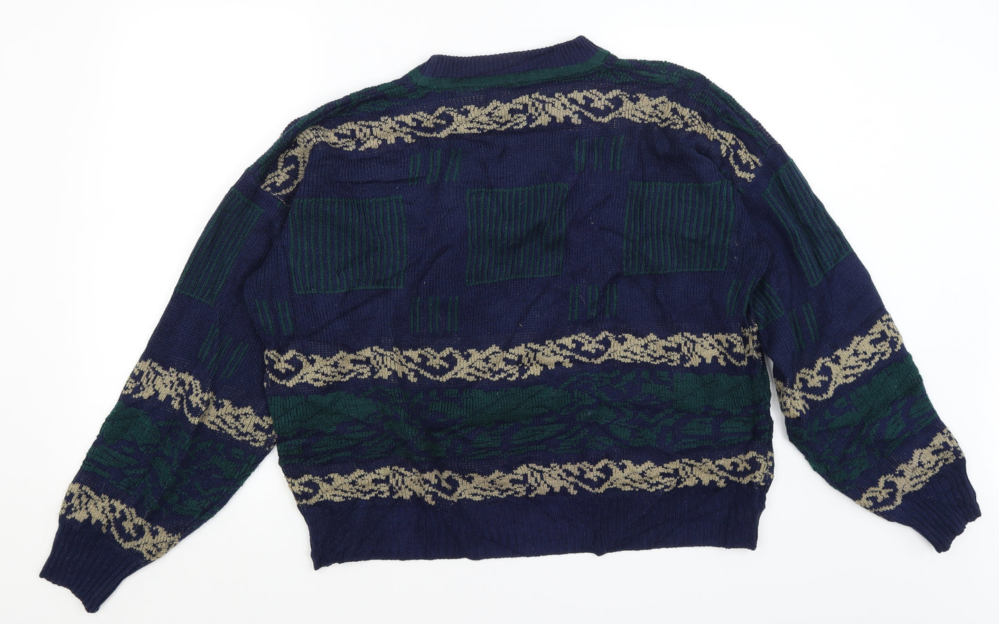 Urban Works Mens Blue   Pullover Jumper Size L