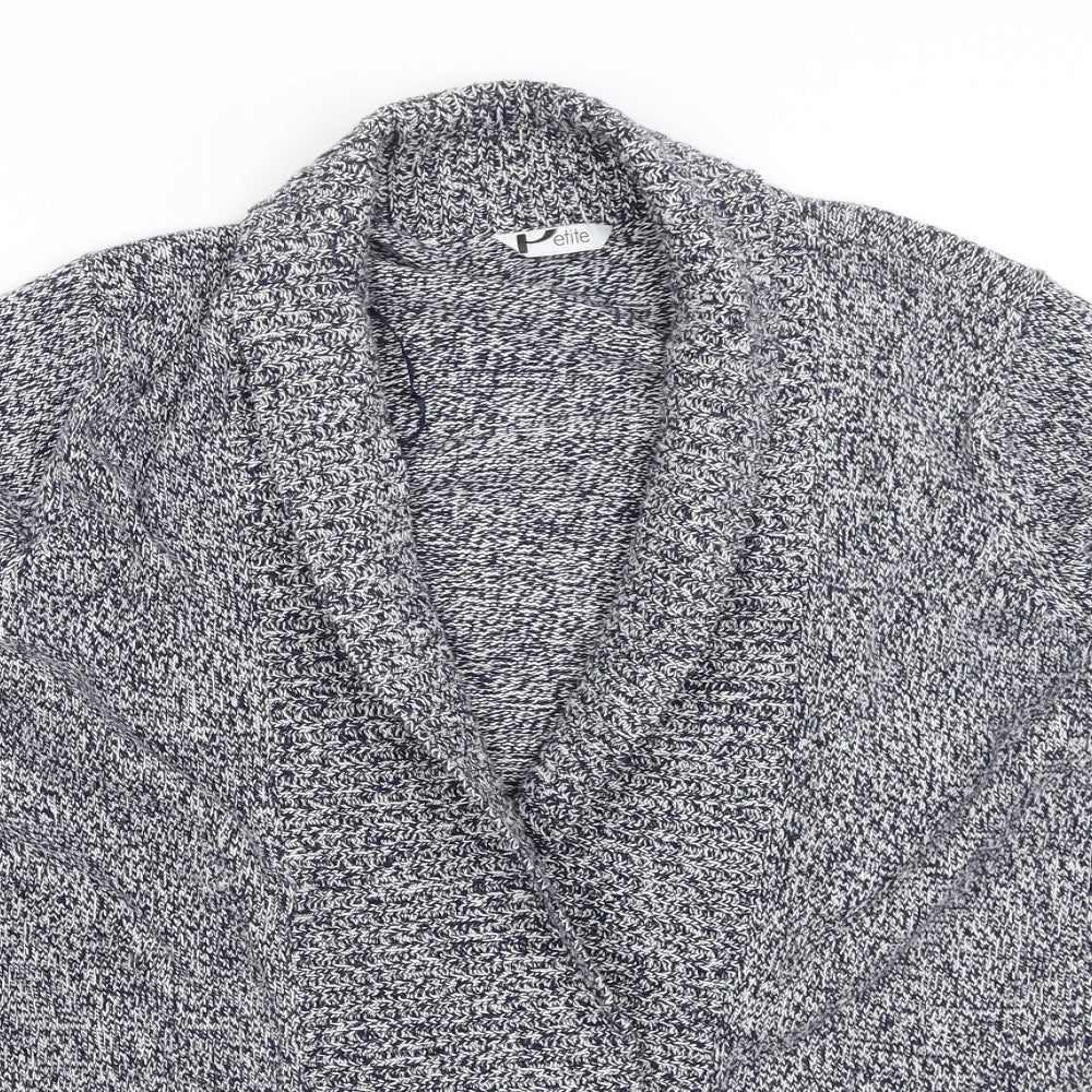 Petites Womens Blue   Cardigan Jumper Size 18