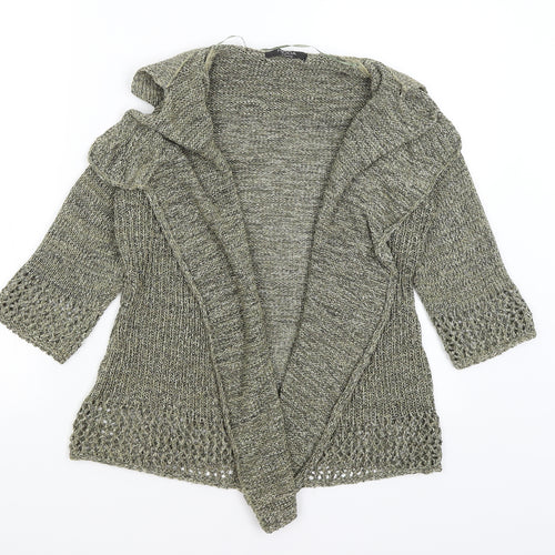 George Womens Gold   Cardigan Jumper Size 10