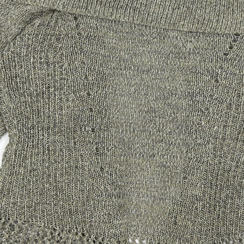 George Womens Gold   Cardigan Jumper Size 10