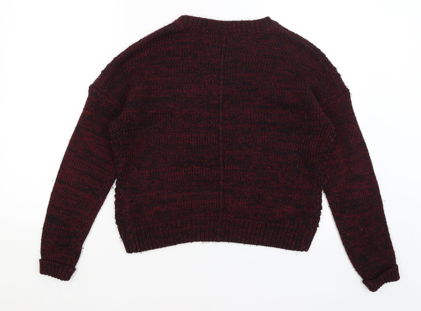 New Look Girls Red   Pullover Jumper Size 9 Years