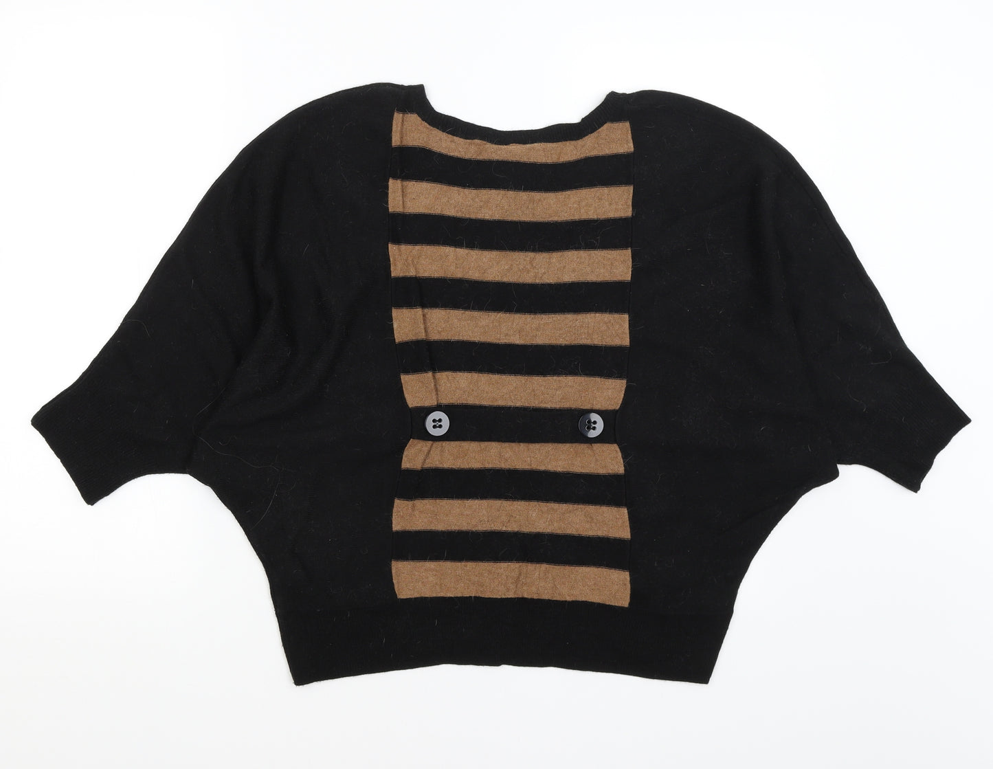 Wallis Womens Black   Pullover Jumper Size M