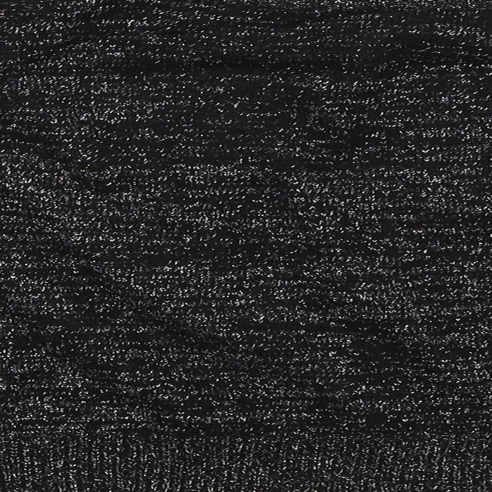 Divided Womens Black   Pullover Jumper Size M