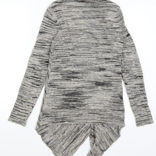 M&S Womens Grey   Cardigan Jumper Size 8