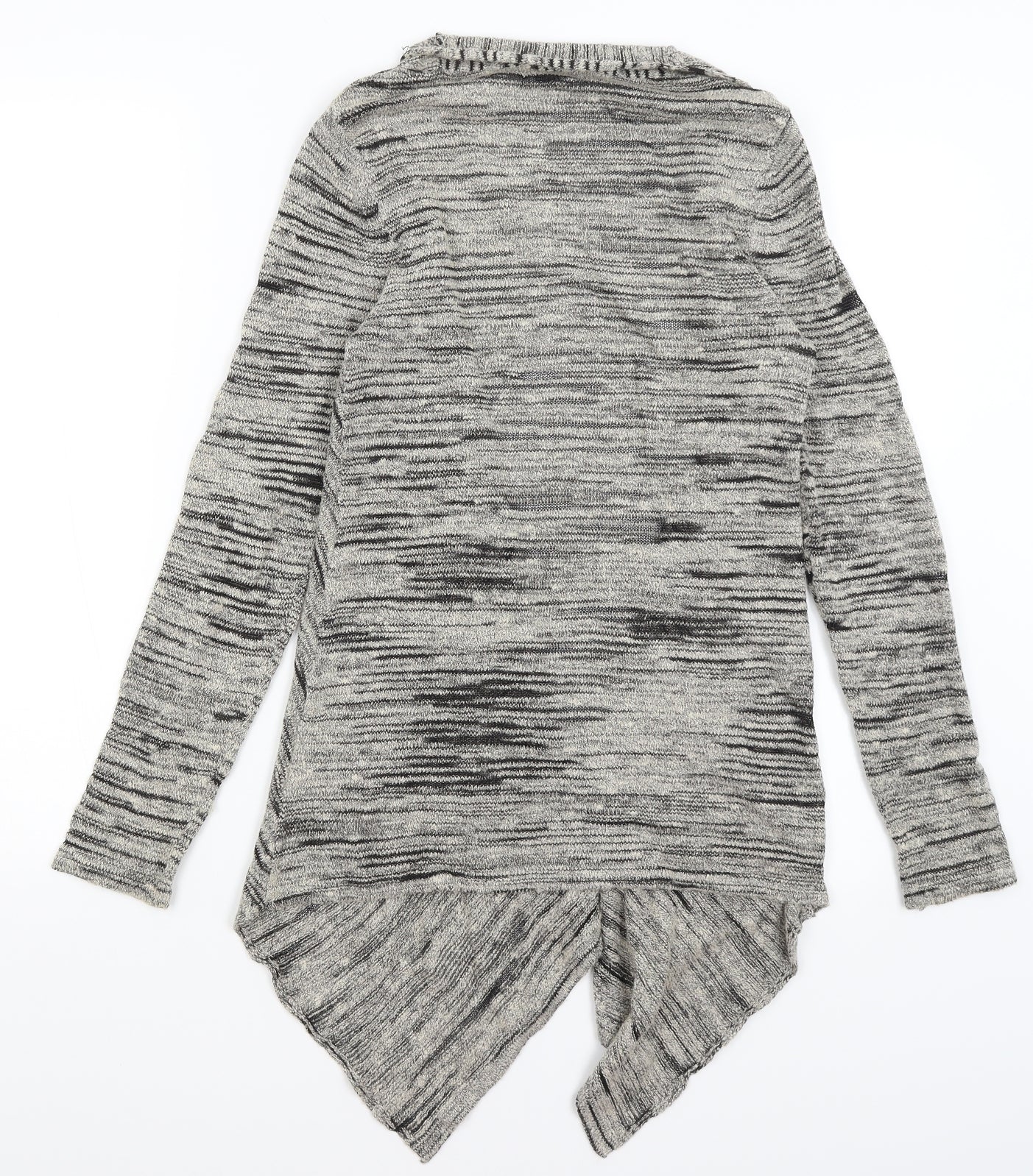 M&S Womens Grey   Cardigan Jumper Size 8