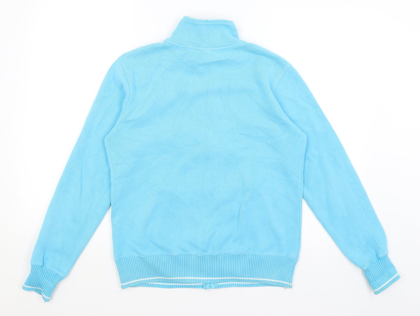 Kangol Womens Blue   Full Zip Jumper Size 14