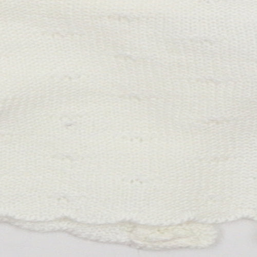 Angel Kids Baby White   Cardigan Jumper Size 0-3 Months