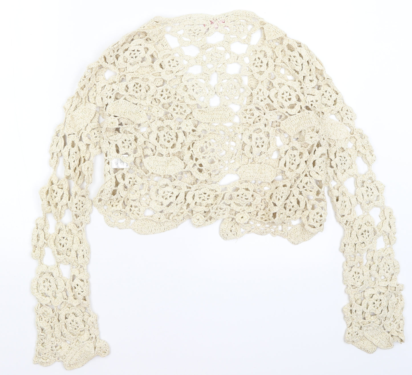 Derhy Womens Gold   Cardigan Jumper Size 10
