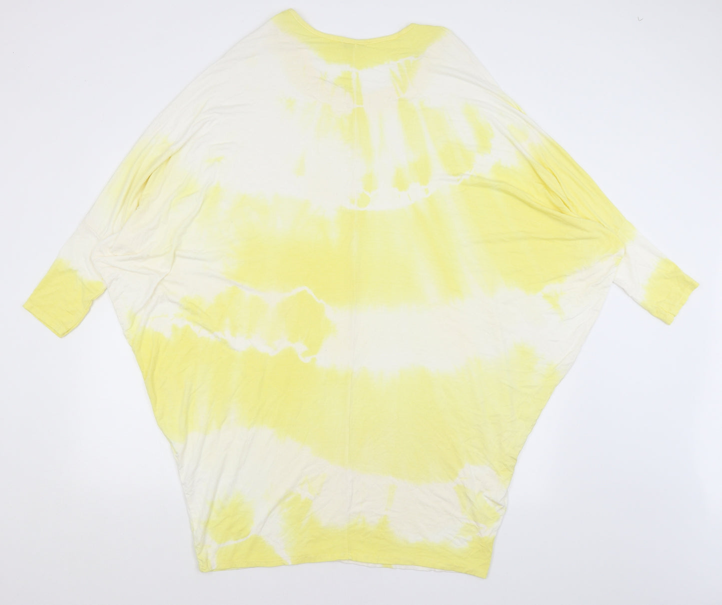 Obsession Womens Yellow   T-Shirt Dress  Size 20