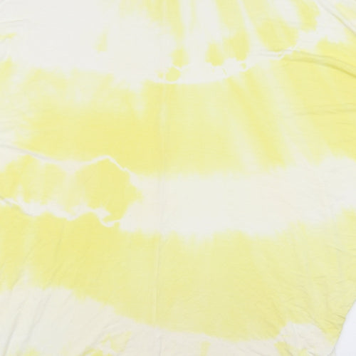 Obsession Womens Yellow   T-Shirt Dress  Size 20