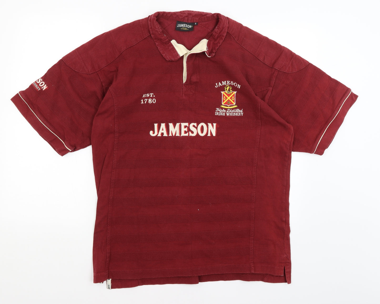 Jameson Mens Red    T-Shirt Size S