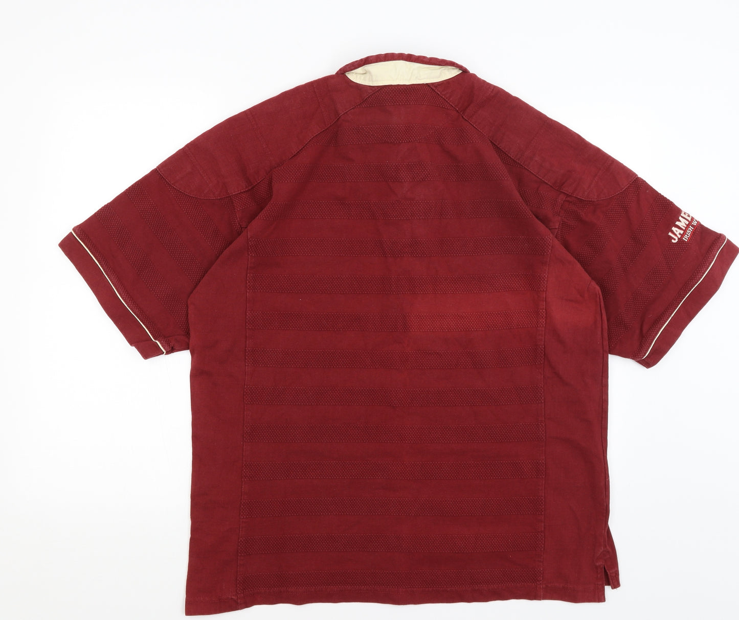 Jameson Mens Red    T-Shirt Size S