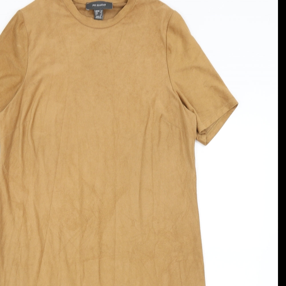 Primark Womens Brown   A-Line  Size 8