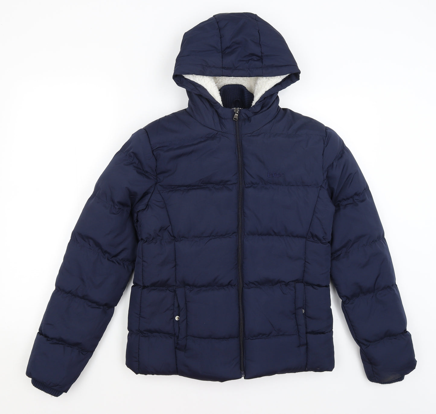 Lee Cooper Womens Blue   Parka Coat Size 10