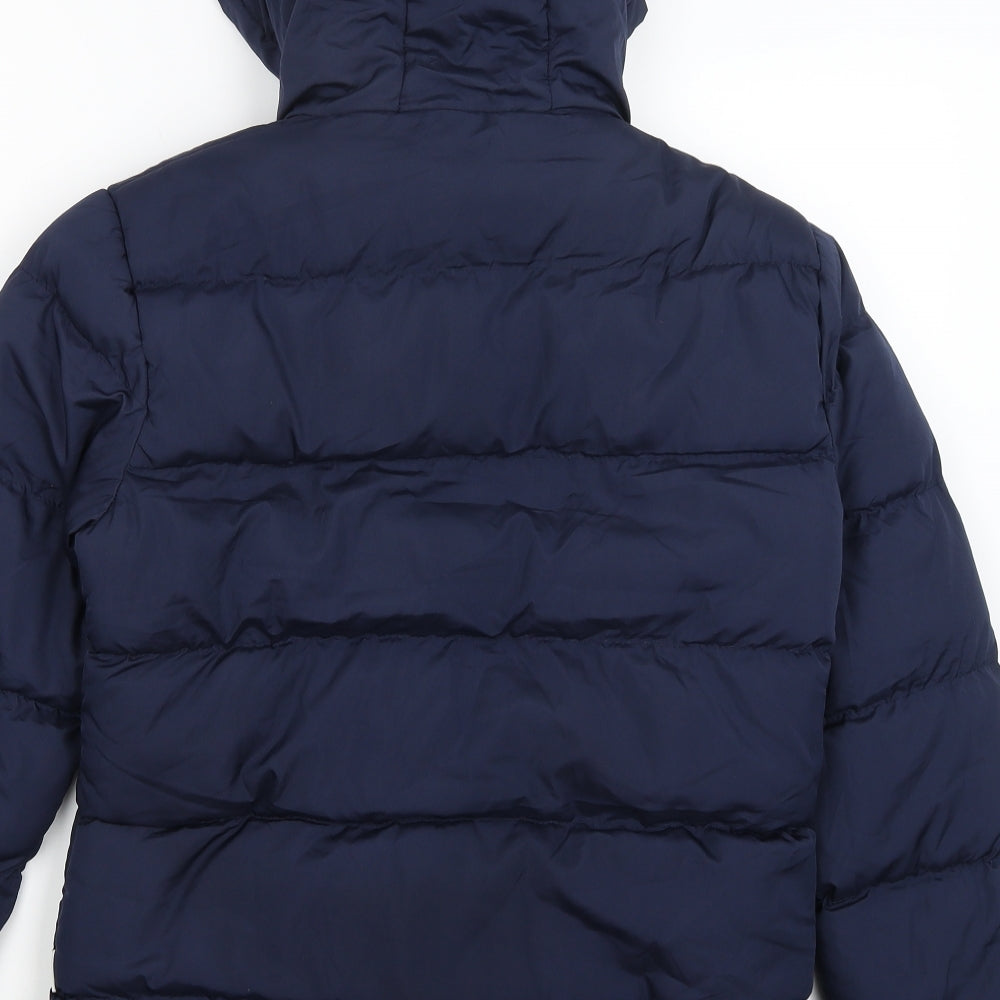Lee Cooper Womens Blue   Parka Coat Size 10