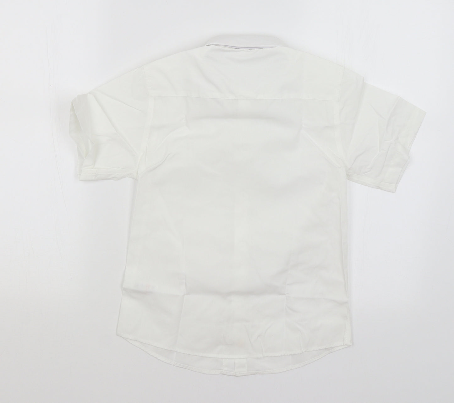 TU Boys White   Basic Button-Up Size 8 Years