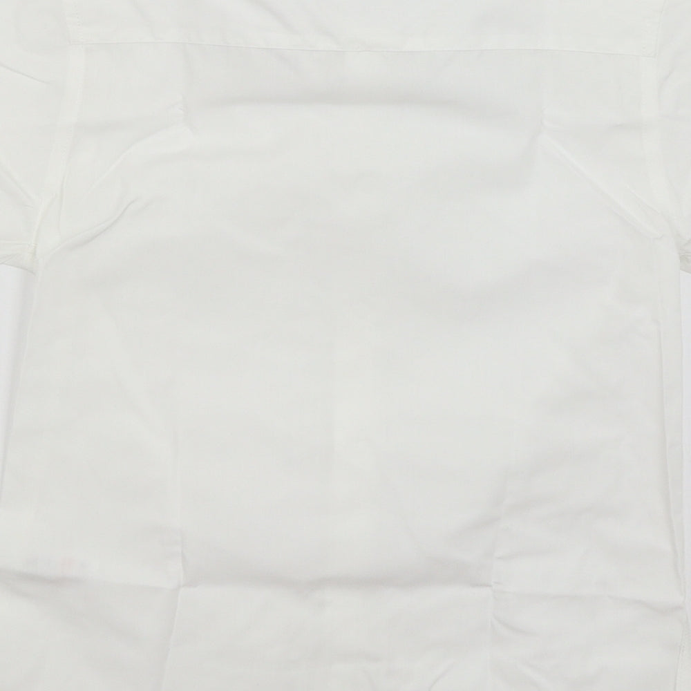TU Boys White   Basic Button-Up Size 8 Years