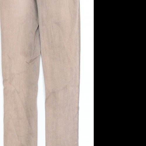 Redial Womens Pink   Skinny Jeans Size 8 L27.5 in