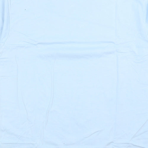 Zantos Mens Blue    T-Shirt Size S