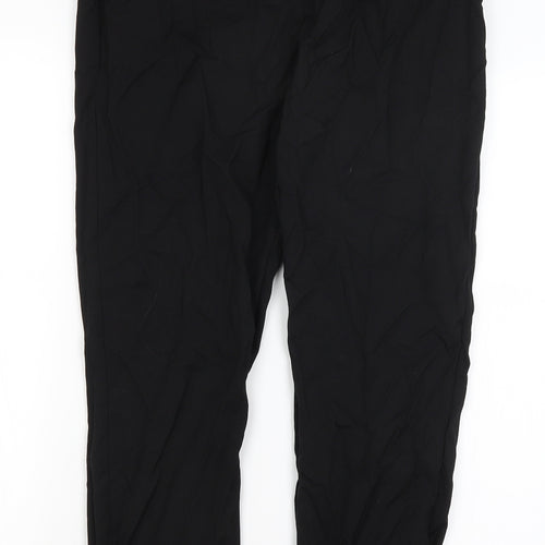 TU Womens Black   Trousers  Size 14 L27.5 in