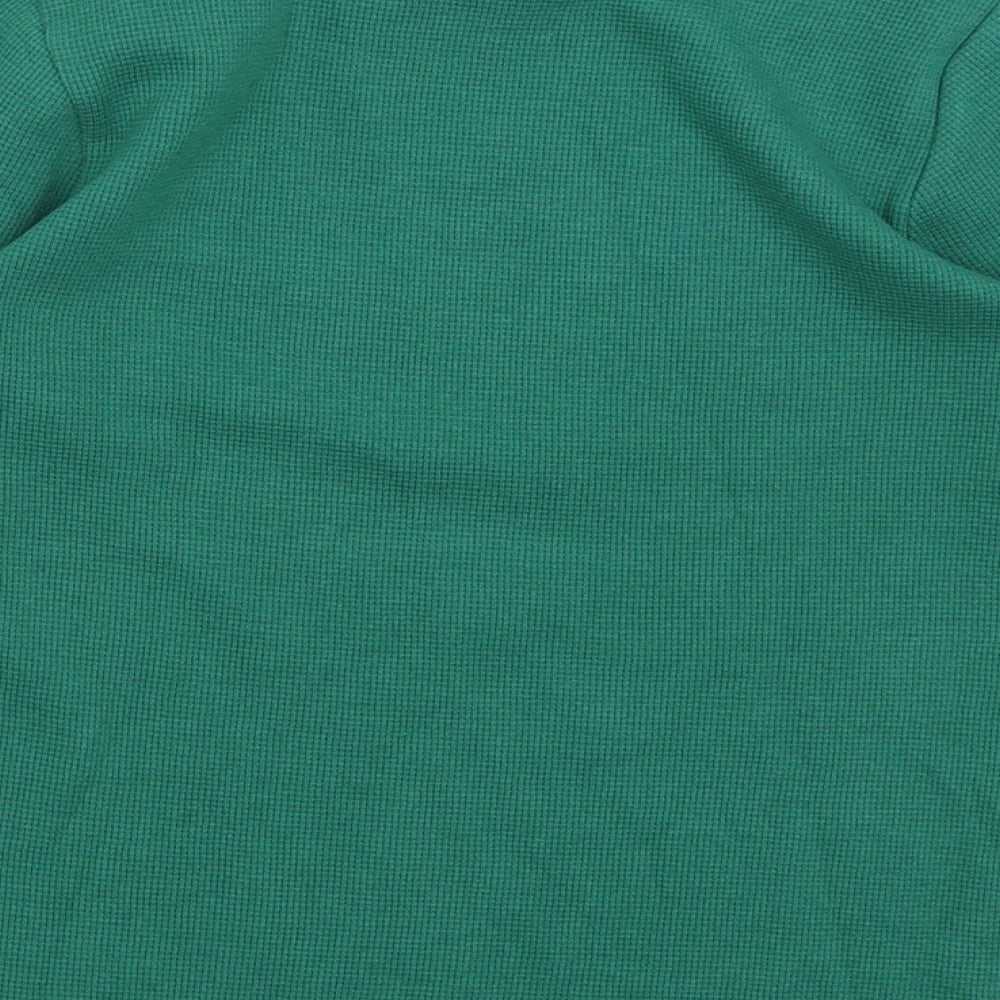 TU Boys Green   Basic T-Shirt Size 7 Years
