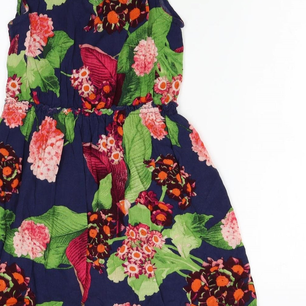NEXT Womens Multicoloured Floral  Slip Dress  Size 10