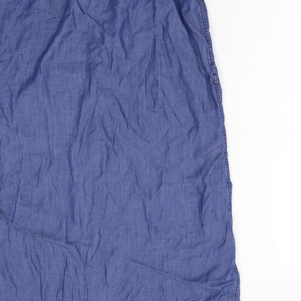 H&M Womens Blue   Slip Dress  Size 14