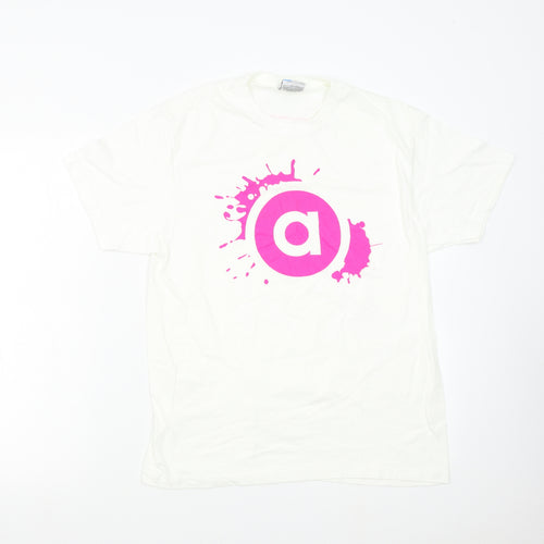 Star World Womens White   Basic T-Shirt Size M  - Addictive Merchandise