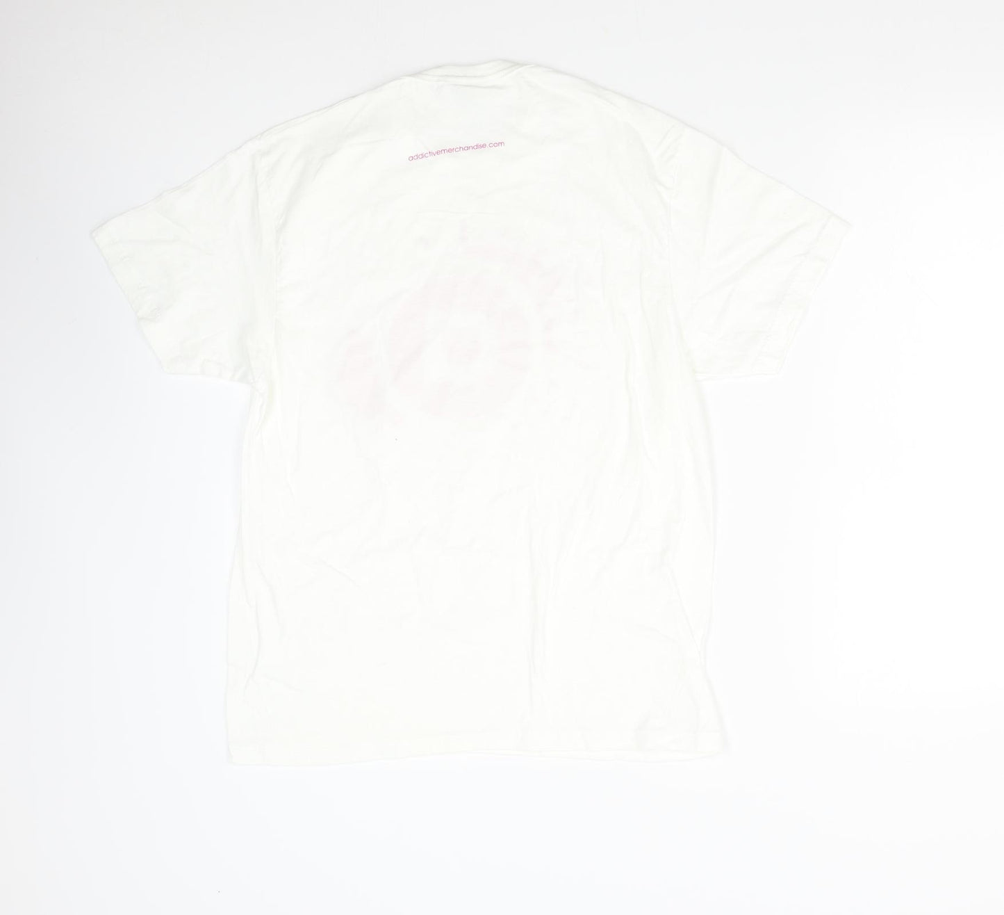 Star World Womens White   Basic T-Shirt Size M  - Addictive Merchandise