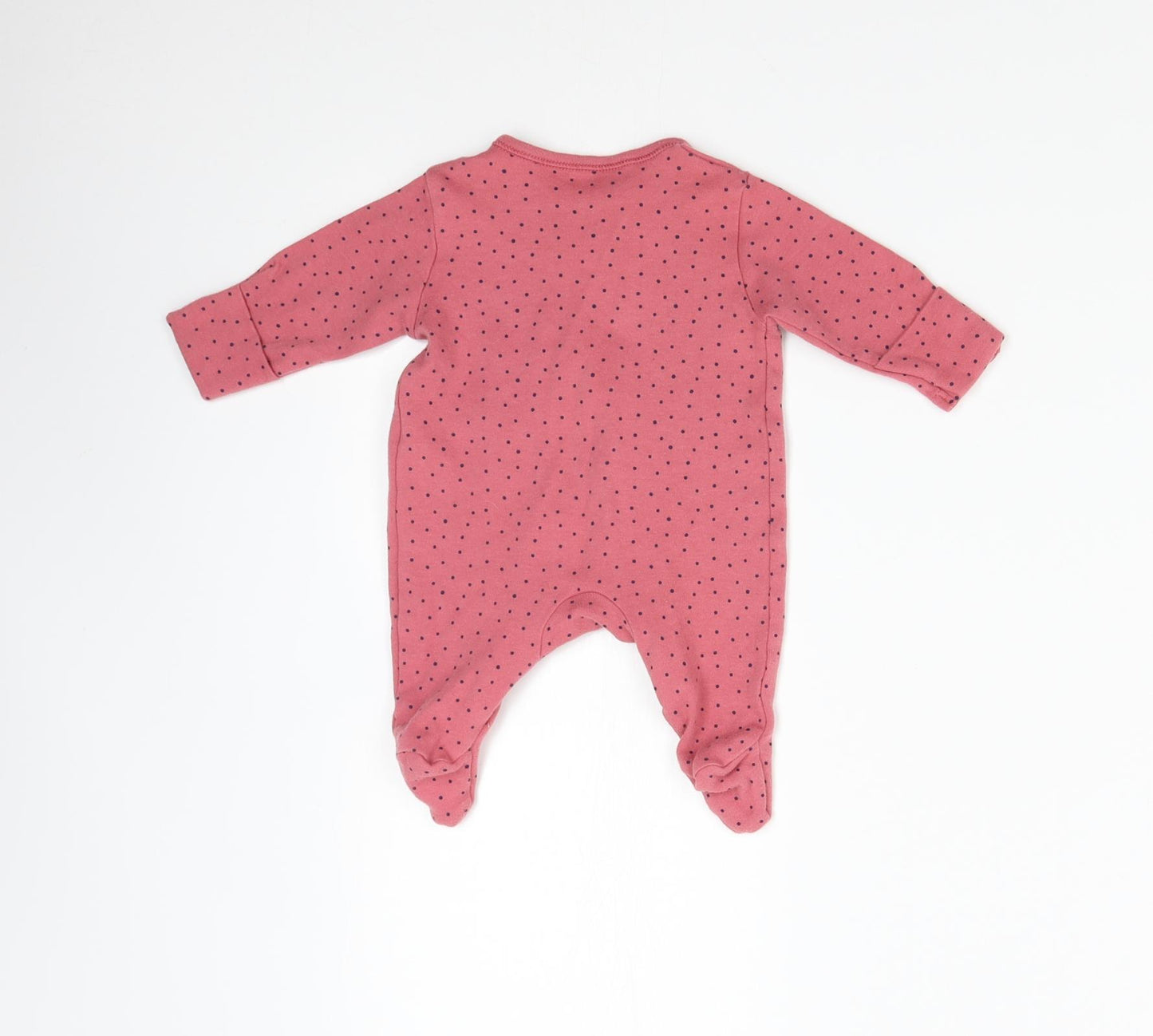 Primark Girls Pink Polka Dot  Babygrow One-Piece Size Newborn  - Disney Minnie Mouse
