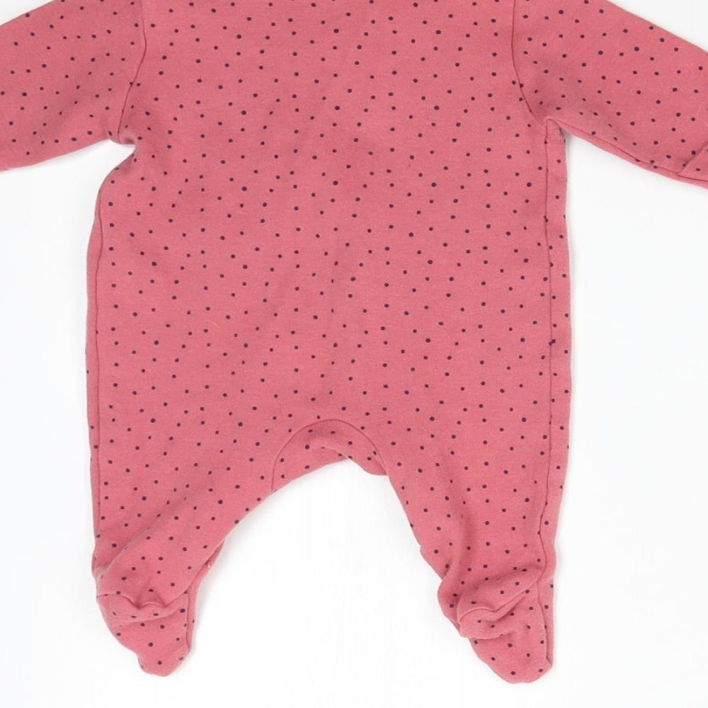 Primark Girls Pink Polka Dot  Babygrow One-Piece Size Newborn  - Disney Minnie Mouse
