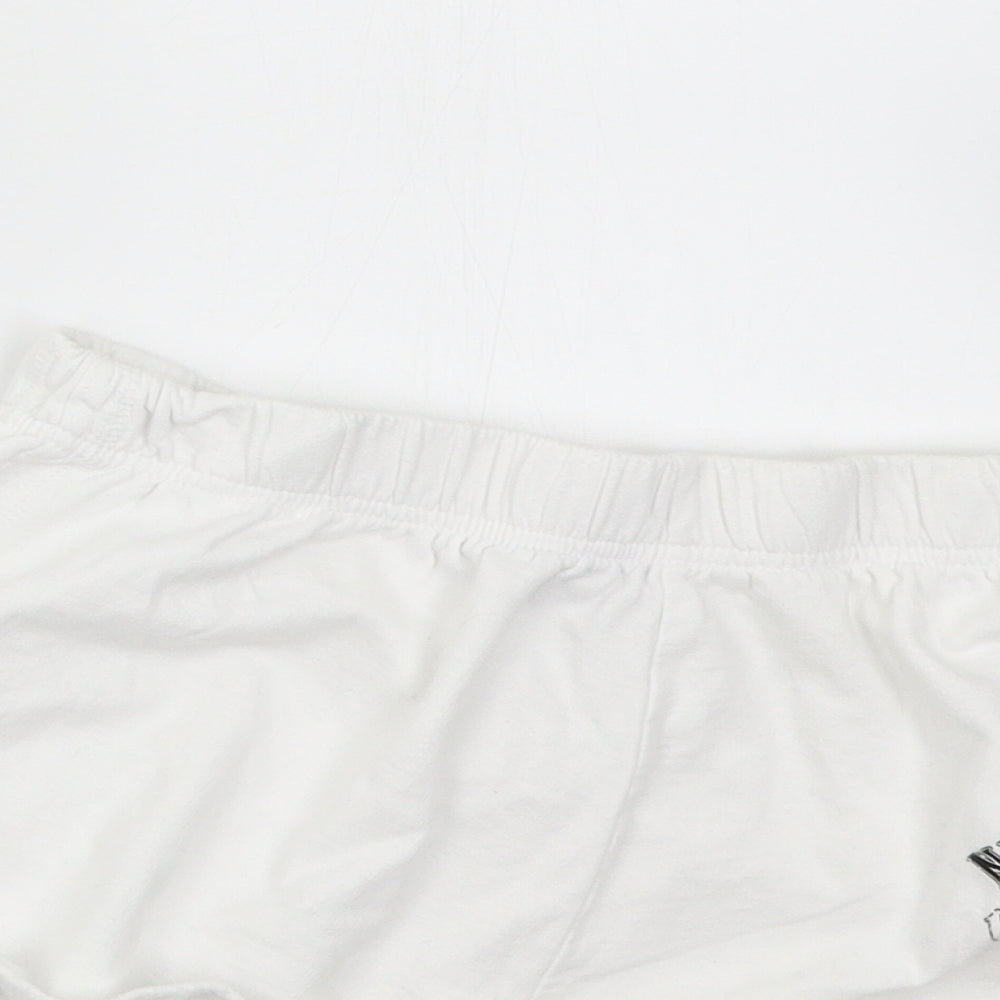 Primark Womens White   Hot Pants Shorts Size M - New Orleans