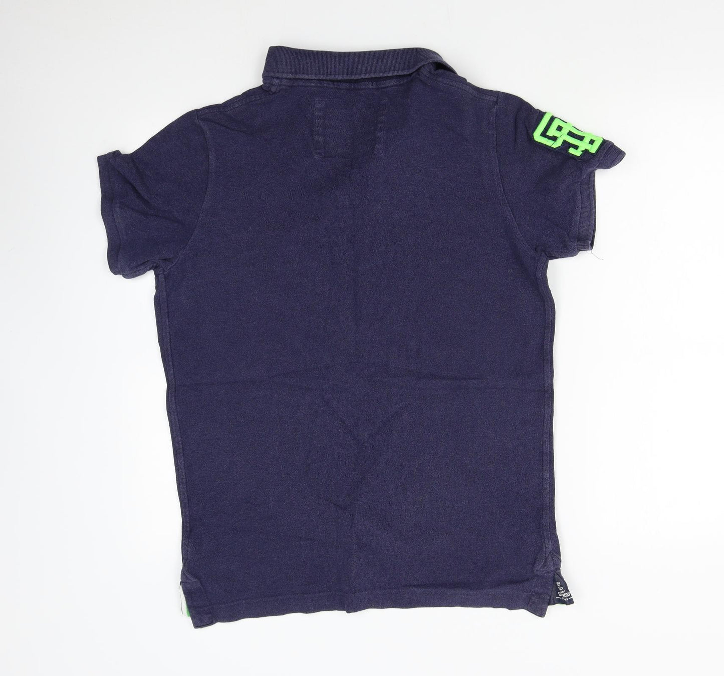 Superdry Mens Blue    Polo Size XL