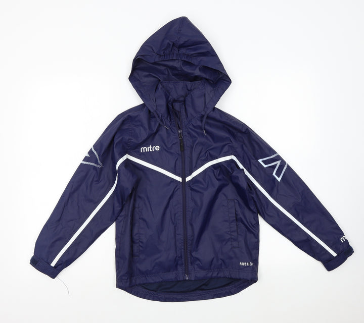 Mitre Boys Blue Anorak Jacket Size S