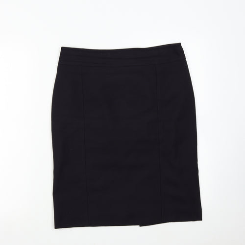 Linea Womens Blue   Straight & Pencil Skirt Size 12