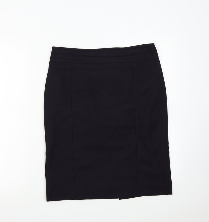 Linea Womens Blue Straight & Pencil Skirt Size 12
