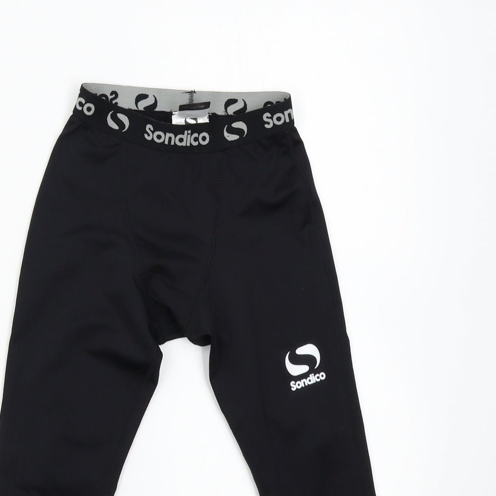 Sondico Boys Black   Sweatpants Trousers Size 3-4 Years - Base Layer