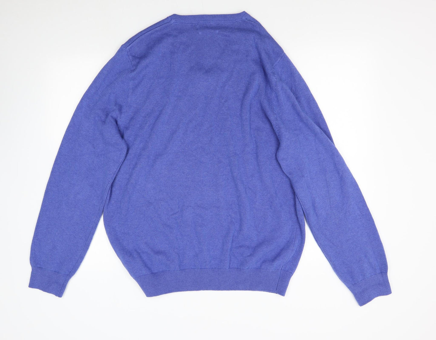 M&S Mens Blue   Pullover Jumper Size XL