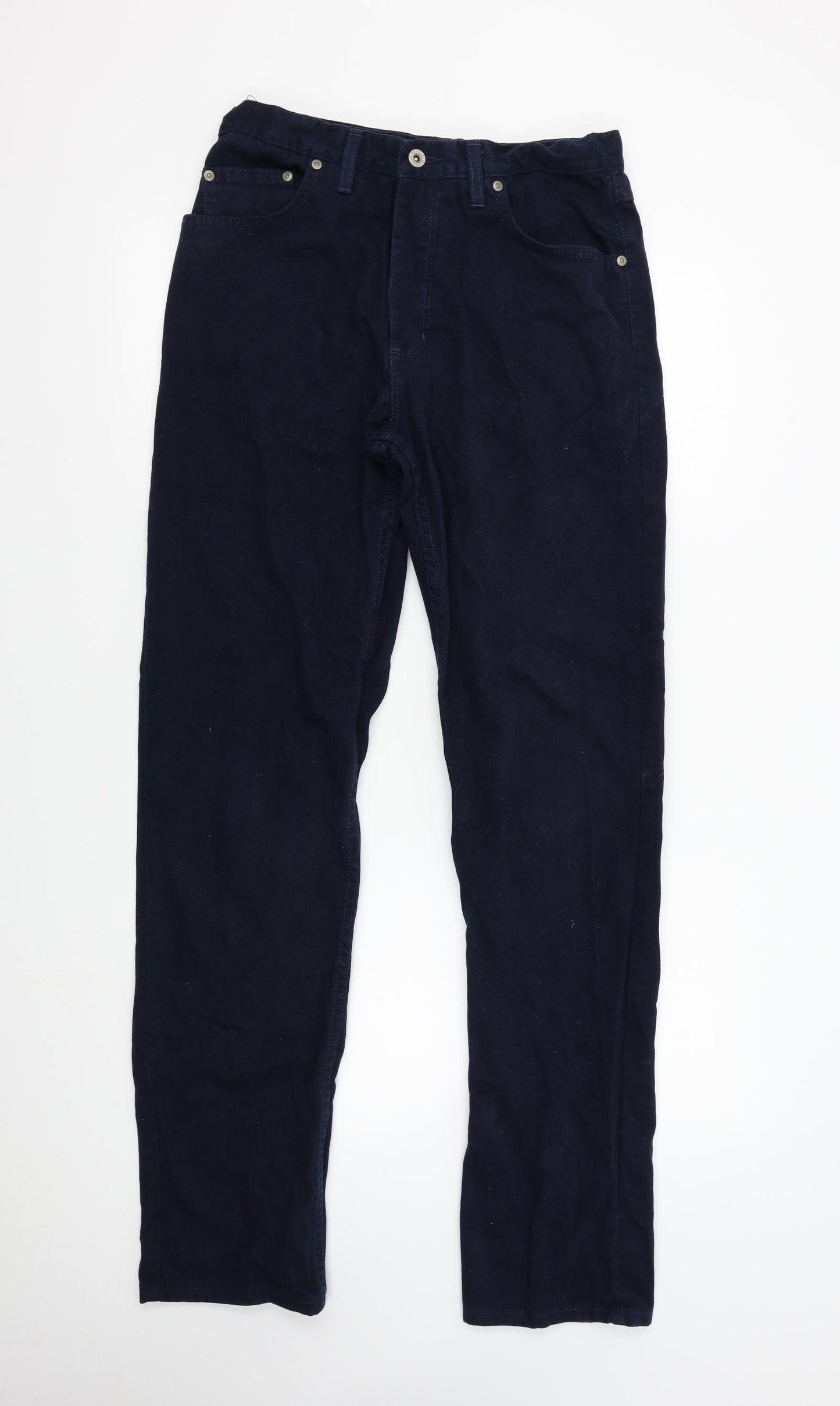 Falmer Mens Blue  Denim Straight Jeans Size 34 L34 in