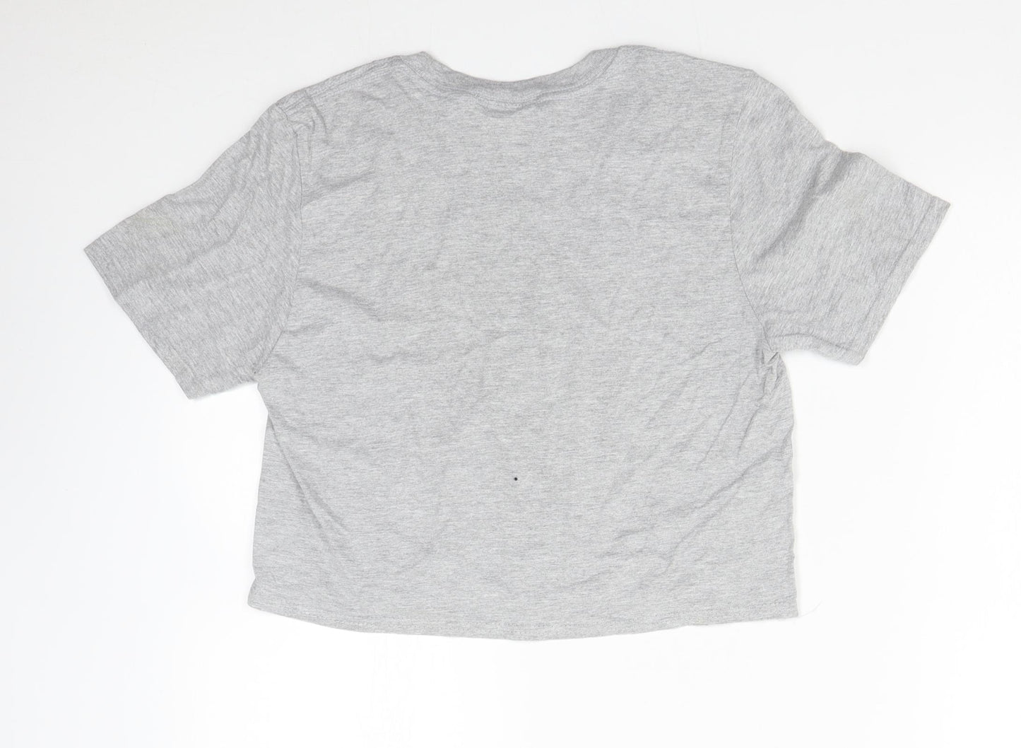 Gildan Womens Grey   Basic T-Shirt Size S  - Gremlins