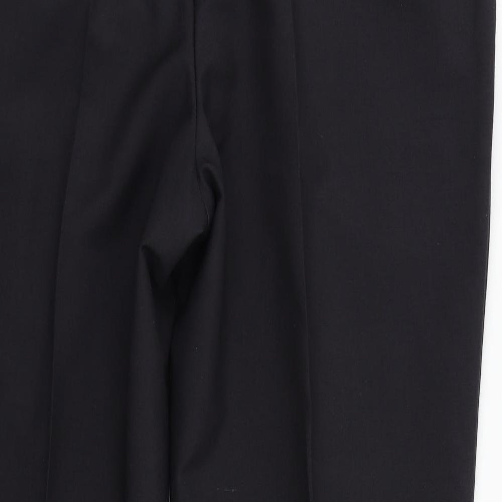 M&S Mens Black    Suit Trousers Size 40 L29 in