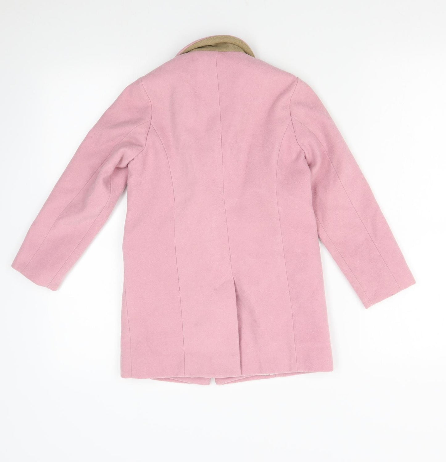 NEXT Girls Pink   Overcoat Coat Size 5-6 Years