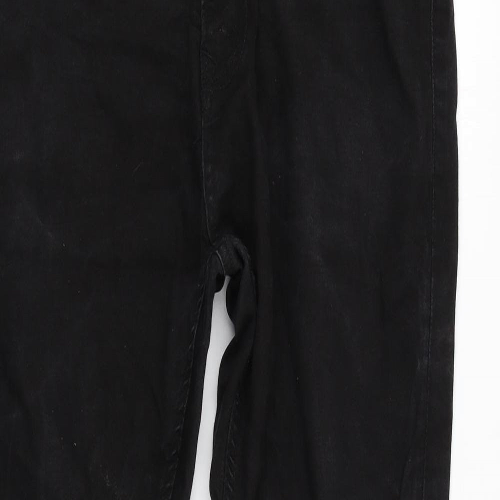 Matalan Mens Black  Denim Skinny Jeans Size 36 L34 in