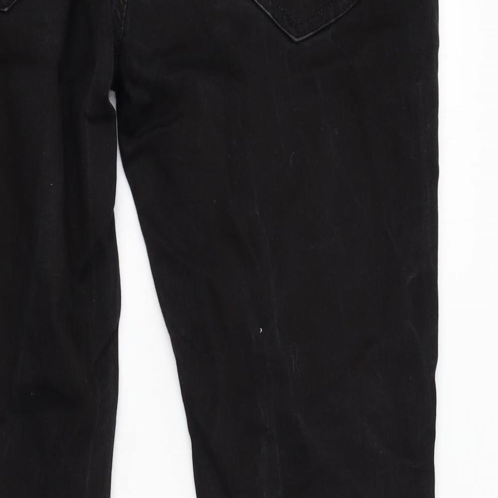 Matalan Mens Black  Denim Skinny Jeans Size 36 L34 in