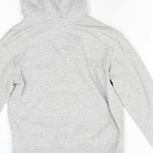 H&M Girls Grey   Pullover Hoodie Size 10-11 Years