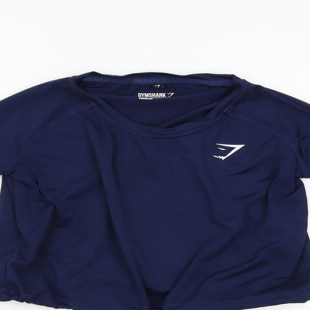 Gym Shark Womens Blue   Basic Casual Size XS
