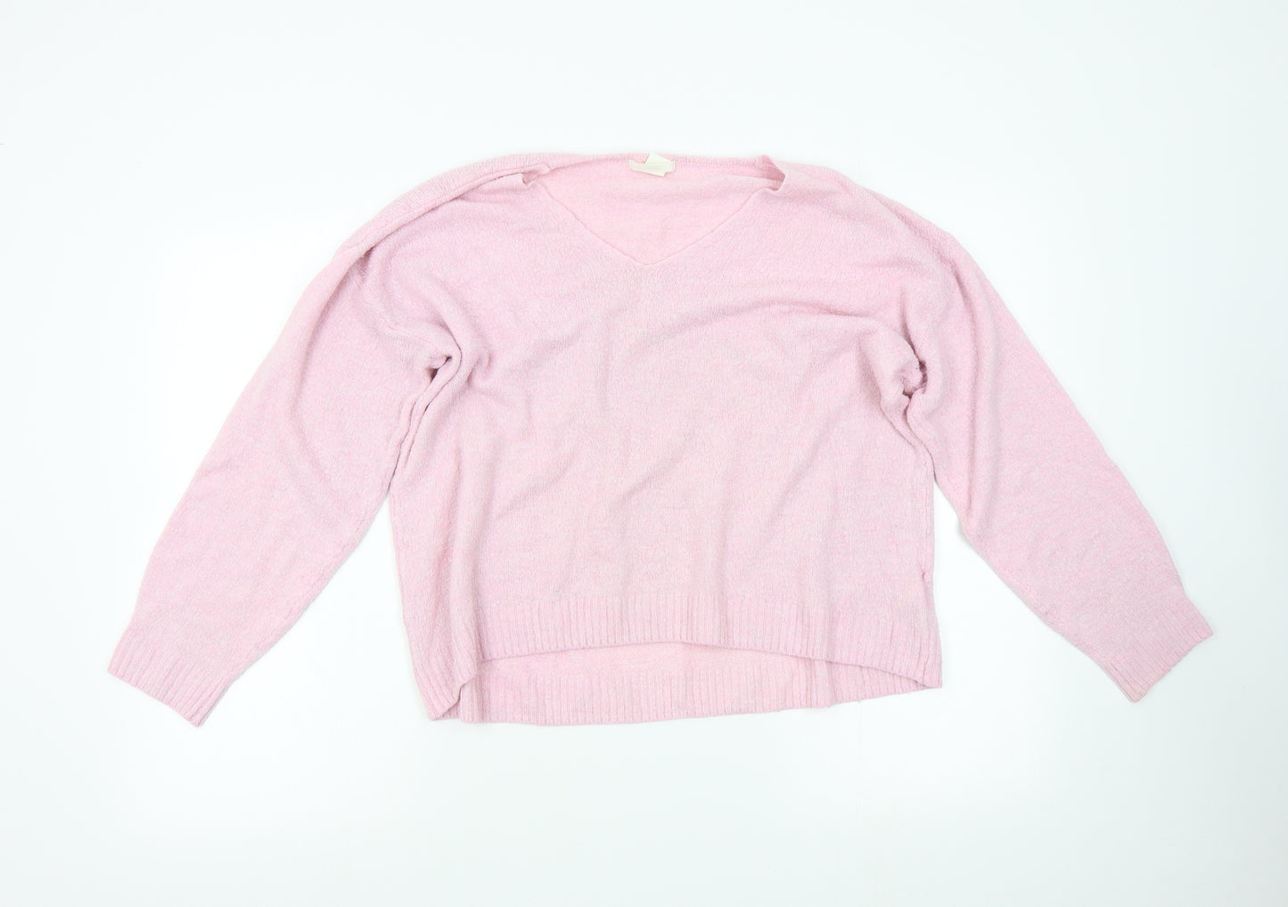H&M Womens Pink   Pullover Jumper Size M