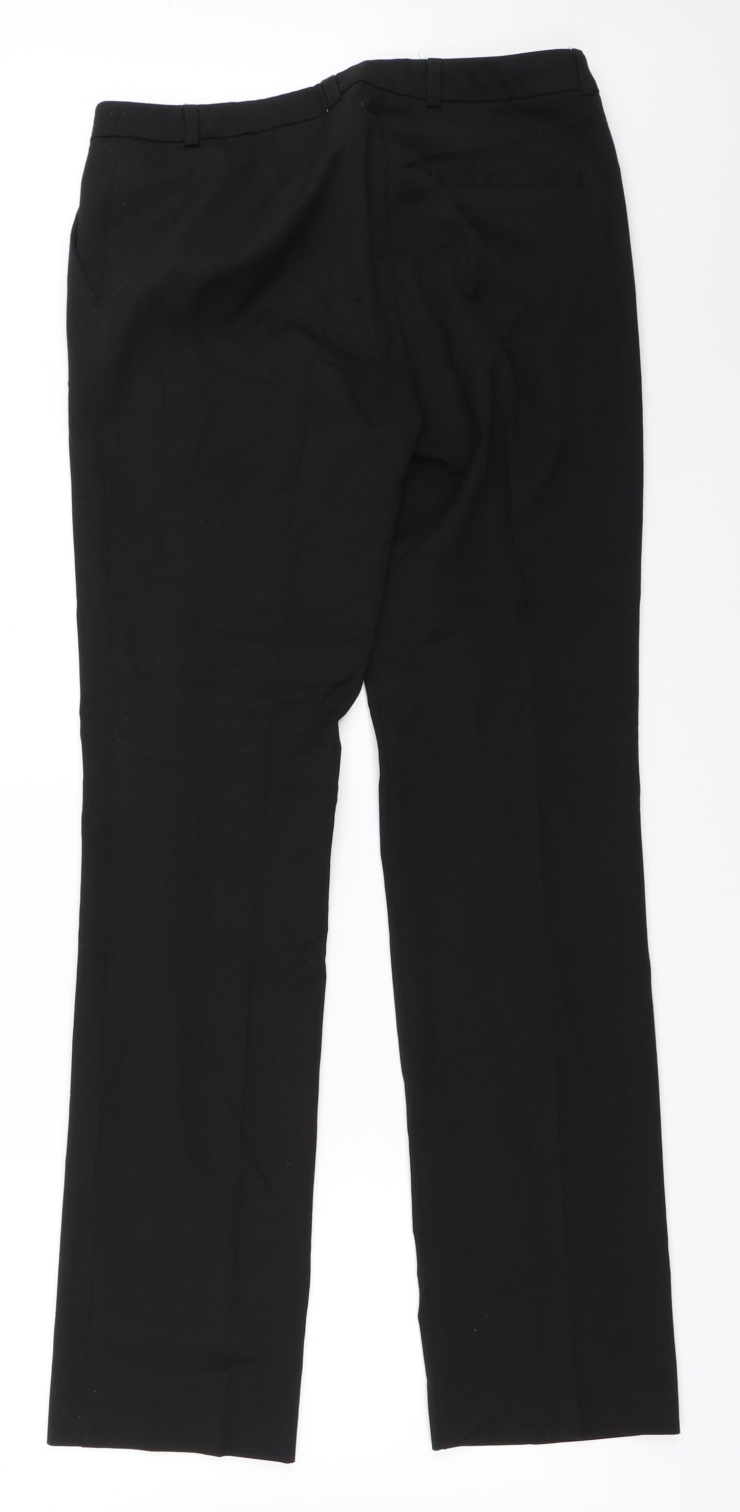 Montego Womens Black   Trousers  Size 10 L32.5 in