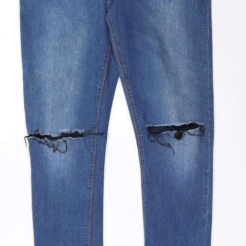 ASOS Womens Blue   Skinny Jeans Size 34 in L32 in